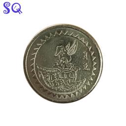 100pcs por saco Arcade Style Gaming Coin Tokens 25*1.85mm Fichas de aço inoxidável para Arcade MAME Amusement Machine Cabinet - Image 3
