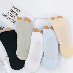 Fino boca de peixe respirável meias de algodão, Split Toe Sock, Novo Dois Dedo Mesh, EUR 35-40 - Image 1