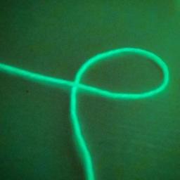 Fio de Poliéster Luminoso para Tricô, Crochet Trançado, Tapete DIY, Suéter, Chaveiro, Ornamento, Brilho no Escuro, 500cm - Image 4