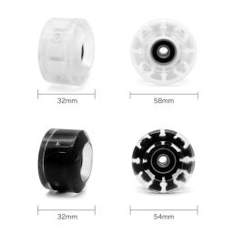 Light Up Quad Roller Skate Rodas com Rolamentos Instalados, Luminous Quad Roller, Rodas de Skate, 4Pcs - Image 6