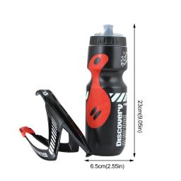 Esportes Garrafa De Água Com Suporte De Garrafa, Mountain Bike Attac, 750ml - Image 3