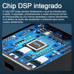 Microfone lapela sem fio portátil com caixa de carregamento, redução de ruído, Mini, áudio, vídeo, gravação, iPhone, Android - Image 2