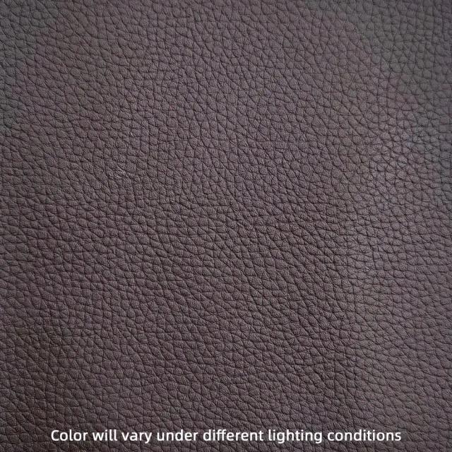 Couro Artificial Macio Autoadesivo de PVC para Reparação de Sofás, Mesas e Cadeiras - Ideal para Artesanato DIY, Espessura de 0,9mm