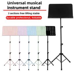 Dobrável altura ajustável suporte de partitura, leve música titular, titular música portátil, Dropship - Image 2