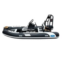 CE RHIB alumínio casco rígido inflável pesca remo, alta velocidade dobrável Rib Boat para venda, 360, 390 Deep-v - Image 2