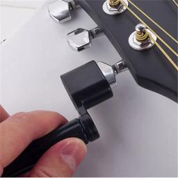 Pino enrolador de corda de guitarra, puxador de pino para ferramenta elétrica acústica, preto, envio direto, 1 peça - Image 3