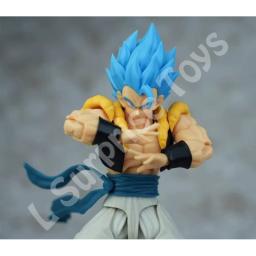 Tonsenarttoys Kamione Dragon Ball Z SHF Super Saiyan Azul SSJ Son Goku Vegeta Gogeta Anime Figuras de ação Modelos Crianças Brinquedos Presentes - Image 5