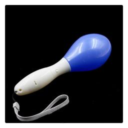 LED Maracas-Sensorial brilhante areia martelo brinquedos para crianças, luz intermitente, 3 padrão, música instrumentos de aprendizagem, cor aleatória - Image 4