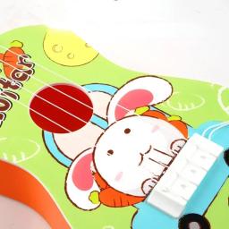 Crianças Ukulele Brinquedos Musicais, 4 Cordas, Guitarra Pequena, Montessori, Instrumentos de Educação, Brinquedo Musical, Aprendizagem Músico, Presente - Image 4