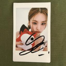 ITZY-cartões fotográficos autografados de coleção, 3 polegadas, presentes K-Pop, outubro 2023 - Image 2