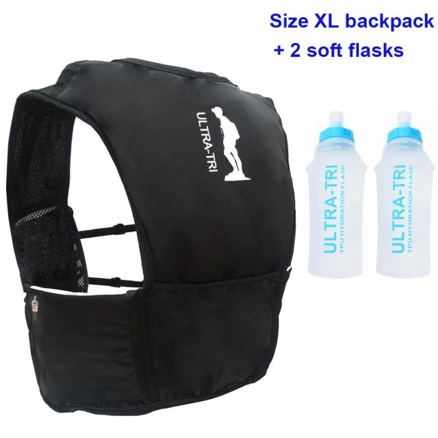 Mochila Hidratação ULTRA-TRI 8L para Corridas, Maratonas e Trilha - Leve e Prática