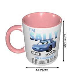 Eu sou Relâmpago Sally Merch Canecas, Copo De Café Do Carro, Cute Mcqueen, Presente para a Menina, Mulheres - Image 3