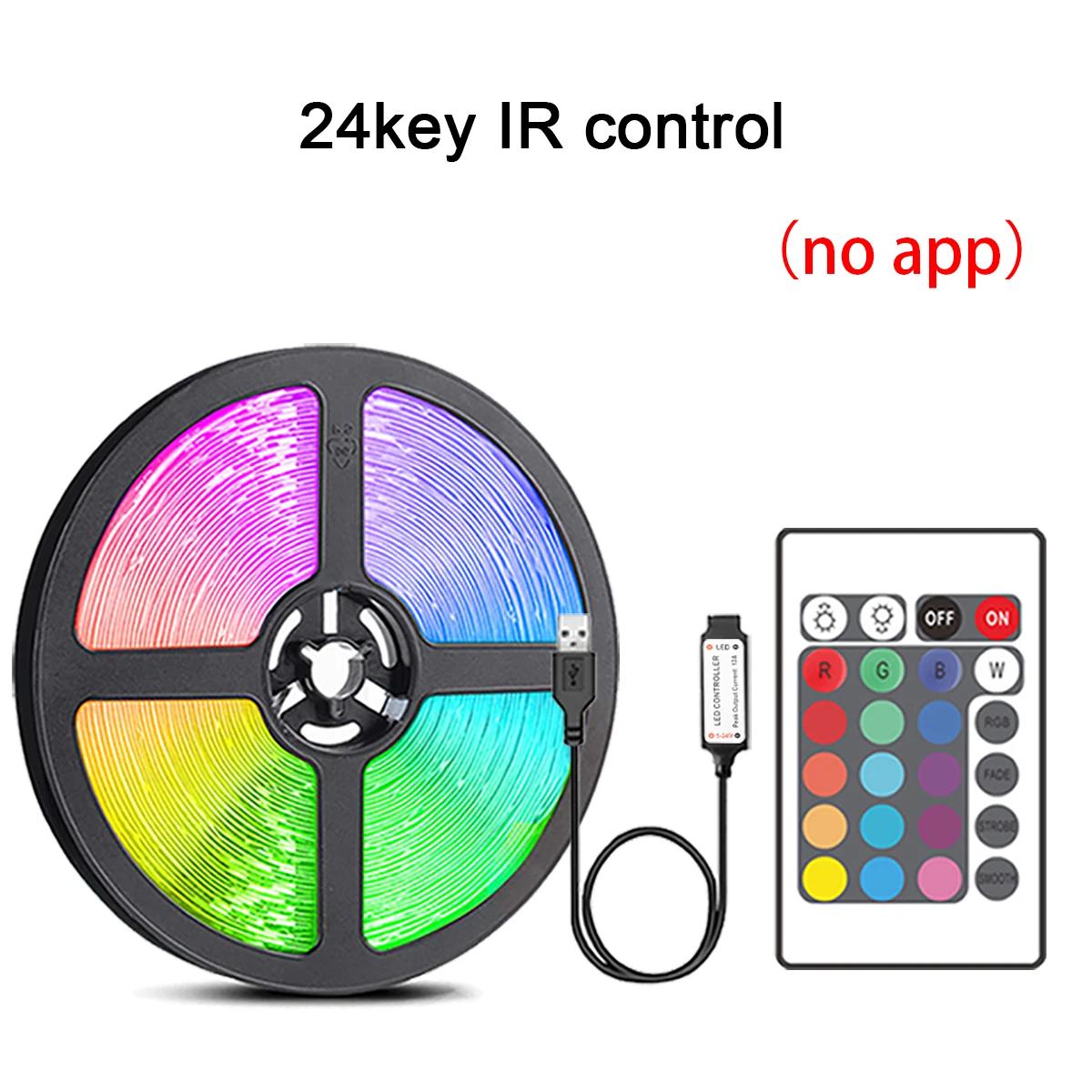 Luzes led para sala rgb tira led mudança de cor rgb luzes de fita para decoração de festa em casa tv backlight fita - Image 1