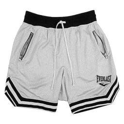 Everlast fitness esportes basquete shorts masculino verão casual solto respirável malha shorts moda hip hop sweatpants - Image 1