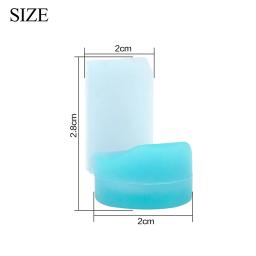 5 pçs silicone gel clarinete lidar com almofada de polegar preto tubo clarinete cor redonda alça longa polegar almofada woodwind manutenção acessórios - Image 6