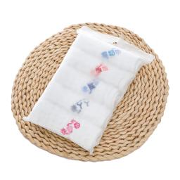 Six-Layer Toalha de gaze para o bebê, toalha quadrada pequena, toalha de pele macia, toalha de algodão, estiramento, tamanho 30*30cm, 5 - Image 5