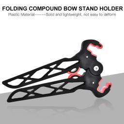 Dobrável Composto Bow Stand para Tiro com Arco, Suporte Portátil Bow, Tiro ao Alvo, Arco Composto - Image 6