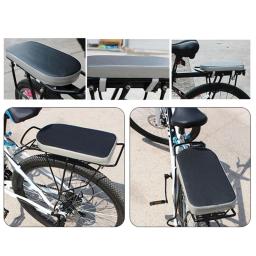 Almofada confortável para assento traseiro de bicicletas Esponja engrossada Assento traseiro de bicicleta Sela Assento traseiro - Image 3