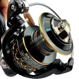 Novo super potência arrastar carretel de pesca carretel aperto de mão de madeira metal molinete roda equipamentos para carpa carretel baixo pesca - Image 5