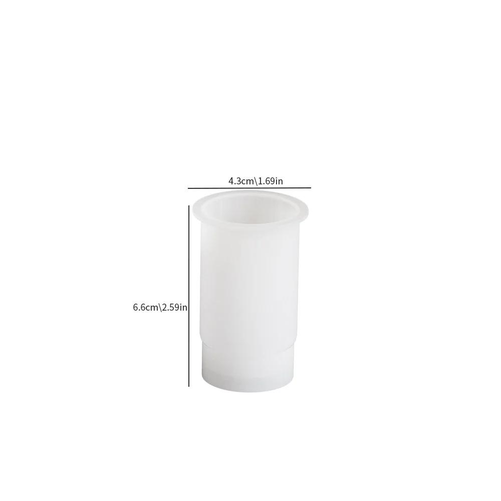 Molde De Silicone De Vaso Listrado Grande, Utensílios De Flor De Gesso De Cimento, Artesanato De Decoração Para Casa, 7,87 pol, 20cm - Image 1