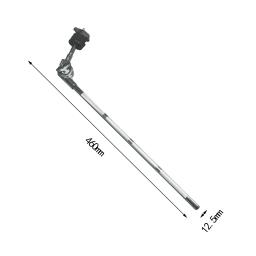 Ajustável metal prato catraca braçadeira, braço de suspensão, tambor suporte, percussão titular, Mount Rack, Hardware - Image 2