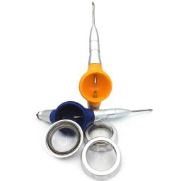 M & ycolorful plástico 2 buraco 4 buracos dental fluxo de ar dentes polimento polidor de ar handpiece higiene prophy jato ferramentas odontologia - Image 4