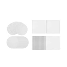 Microondas Forno Papéis para DIY, Fusing Glass Jóias, Projeto de Artesanato, Fogão, Lareira De Vidro, Arte Suprimentos, Cerâmica e Cerâmica - Image 2