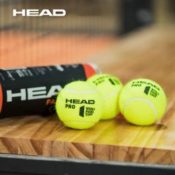 4 tubos cabeça padel bolas bola de tênis elástico 575603 - Image 2