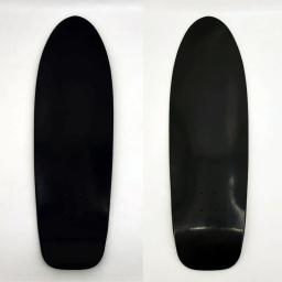 Preto Profissional Longboard Deck, DIY 4 Rodas, Surfskate Acessórios, Suprimentos de Skate para Teteenager, 34" - Image 1