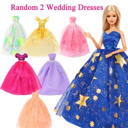 40 Pçs/set Roupas de Boneca Artesanal para Boneca de 11.5 ''2 Vestido de Noite Biquínis 3 Roupa 2 Mini Vestido 31 Acessórios Brinquedo Infantil - Image 2