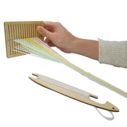 Kit de tecelagem de madeira conjunto de tecelagem para adultos kit de tecelagem completa para adultos com suprimentos pequenas placas de deformação para tecelagem - Image 2