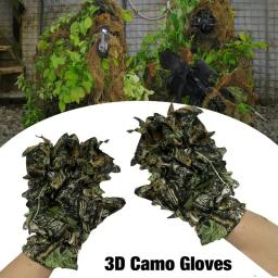 Camuflagem Caça Ghillie Suit Luvas, BionicLeafy Headwear para Selva, Fotografia Vida Selvagem - Image 4