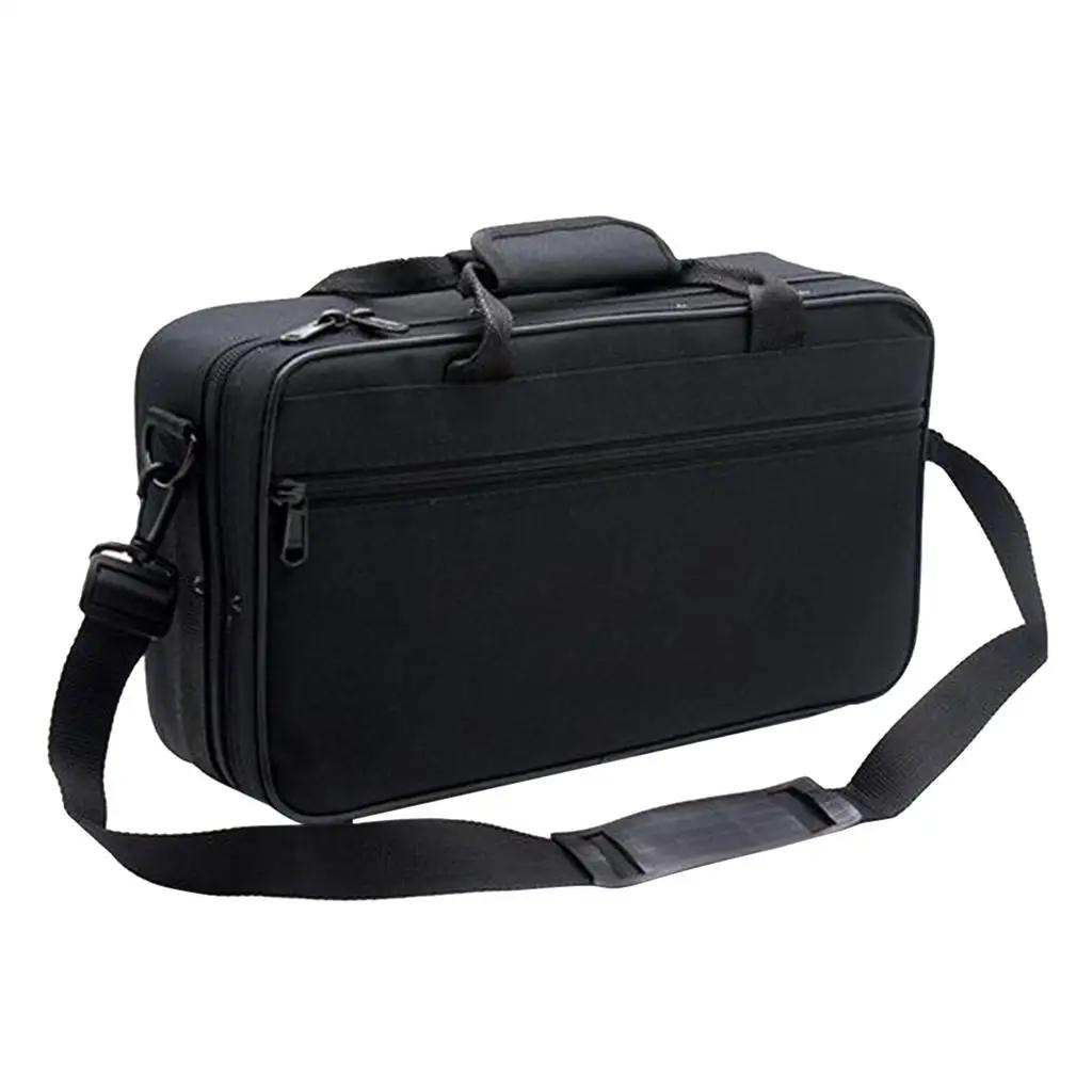 Ajustável Single Shoulder Strap Clarinete Case, Water-Resistant, 600 Padding, Water-Resistant, Case Accessories, Instrument, Bass, Ca - Image 1