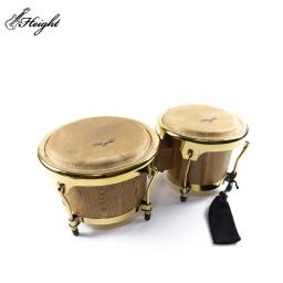 Bongo-instrumento de percussão, feito de madeira e metal, adequado para adultos, crianças, iniciantes, profissionais - Image 2