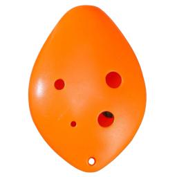 Flauta Cerâmica para Estudantes, 6 Buracos, Instrumento Musical Ocarina, Brinquedo com Livro de Canções, Corda Pescoço, Flauta de Boca Longa, Vento Pequeno - Image 5
