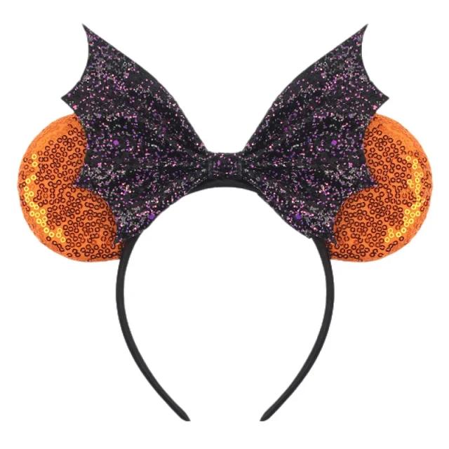Disney Bat Esqueleto Orelha Bandana Adultos Crianças Cosplay Halloween Hairband