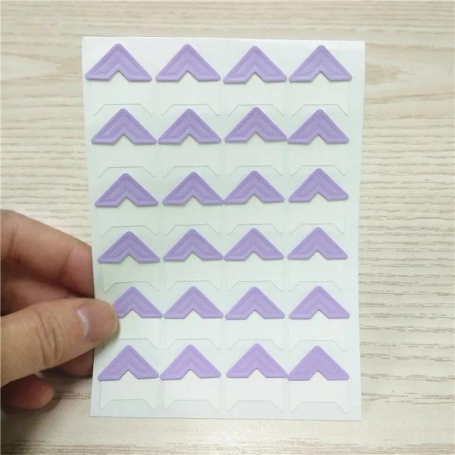 Acessórios Criativos para Álbuns de Fotos: Adesivos de Canto Retro e Papel Kraft