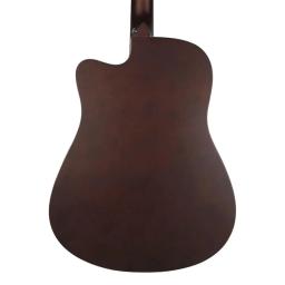 Rosewood Fingerboard para estudantes iniciantes, guitarra acústica, 21 trautas, 6 cordas, Starter prática, guitarra folclórica, 41" - Image 2