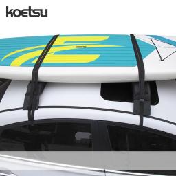 KOETSU-Paddle Board Soft Telhado Rack, suporte de viagem móvel simples, Outdoor Camping SUV Bagagem Rack - Image 3