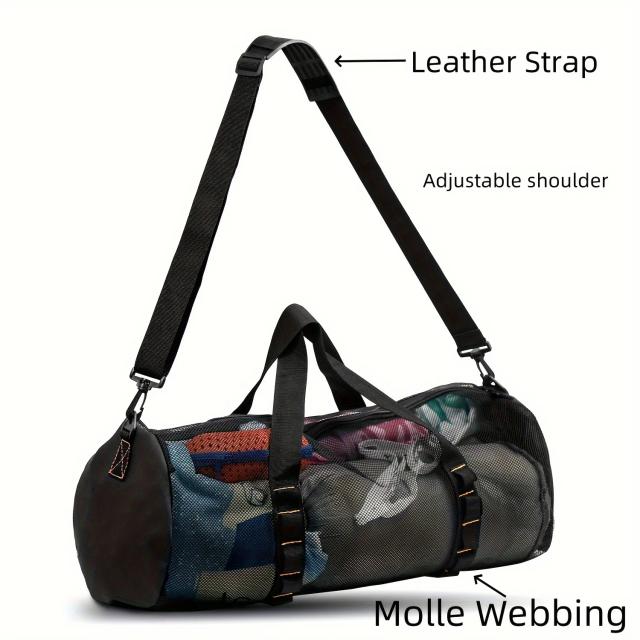 Saco de Duffle Grande para Mergulho e Snorkeling: Equipamento Ideal para Esportes Aquáticos e Atividades de Praia