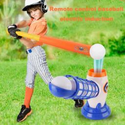 Equipamento de prática de beisebol juvenil Alimentado por bateria, Kids, Pitching Machine, Treinamento com operação simples para jovens - Image 5