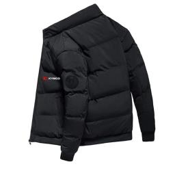 Para o novo inverno de 2025, parkas masculinas, jaquetas, coleiras elegantes de estilo coreano, grosso, quente, à prova de vento, vitória casual - Image 4