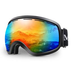 MAXJULI Óculos de esqui para homens, esportes de neve de inverno com lente dupla antiembaçante máscara de esqui óculos para homens mulheres óculos de esqui de neve M3 - Image 1