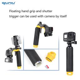 QIUNIU-Porta Dome para GoPro Hero, filtro subaquático de 60m, comutável, caixa de mergulho impermeável, preto, gatilho, Go Pro Acessórios, 7, 6, 5 - Image 6
