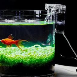 Mini aquário oxigênio e purificador de água submersível, 3 em 1, externo pendurar acima do filtro, filtro do tanque de peixes, 250L por H - Image 6
