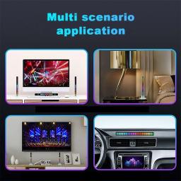Música rgb controle de som luzes led app controle captador luz ritmo ambiente para o jogo tv do computador do carro luzes decora - Image 6