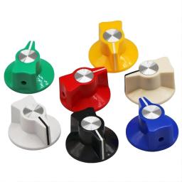 Botão do ajuste do volume para o amplificador da guitarra, áudio do reverberador, botão plástico, 29X16MM - Image 2