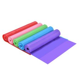 Faixa Elástica Resistência para Yoga e Pilates, Borracha Natural, Banda de Treino Fitness, Faixa de Ginásio 150cm - Image 3