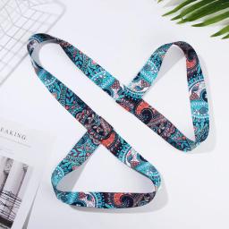 Multicolor Sports Acessórios Fitness Exercício Stretch Carry Straps Yoga Belt Esporte Sling Ombro Yoga Mat Strap Belts - Image 2