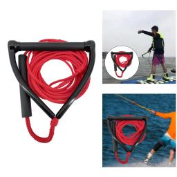 Corda de esqui de água corda de surf wake corda de surf resistente multifuncional leve com alça corda de reboque de esqui de água para esportes aquáticos wakeboard - Image 4